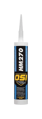 HM270 Construction Silicone Sealant, White, 10-oz.