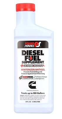Power Service 1026 Diesel Fuel Antigel Winterizer Supplement, 26 oz.