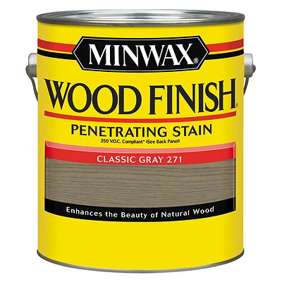 Wood Finish, Classic Gray, 1-Gallon