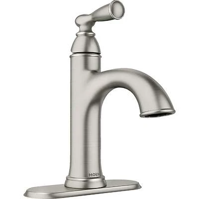 Moen 84945SRN Banbury Single-Handle Bathroom Faucet, Brushed Nickel