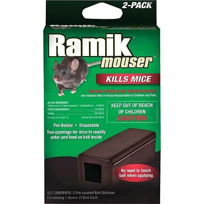 Bait Station Ramik Disposable 2pk Box