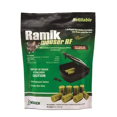 Ramik Refillable Bait Station Pouch 8ct