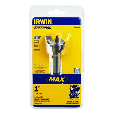 Irwin 3046004 Self-Feed Wood Drill Bit, 1 In. Dia, 5 In. OAL