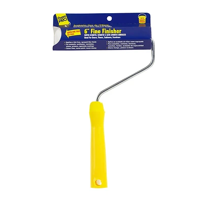 Foam Mini Paint Roller Cover & Frame, 6 In.
