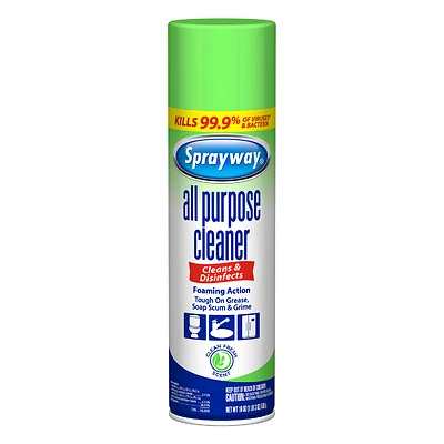 Sprayway SW5002R All-Purpose Cleaner, Aerosol, 19 Oz
