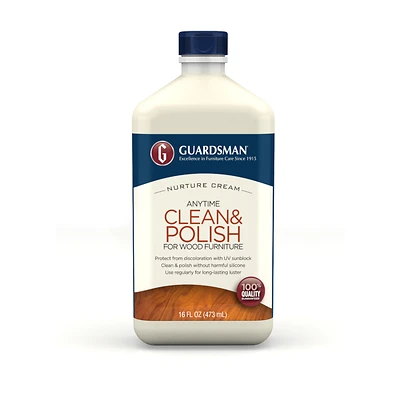 Guardsman 461500 Furniture Polish, Cream, 16.9 oz Bottle
