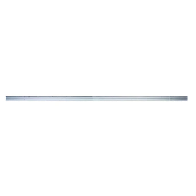 Flat Aluminum Bar, Mill Finish, 1/16 x 1.25 x 48 In.