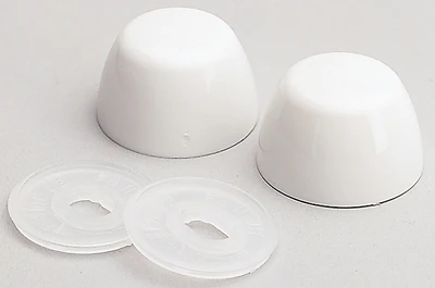 Toilet Bowl Cap, White, 2-Pk.