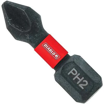 #2 Phillips Drive Bits, 1-In., 25-Pk.