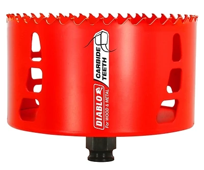 4-3/4 In. Carbide-tipped Hole Saw Dhs4750ct - Cuts Wood, Metal, Pack Of 2