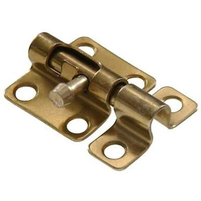 2-1/2 Inch Barrel Bolt, Zinc/yellow Dichromate Finish, Model 851006
