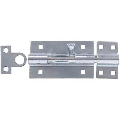 5 Inch Extra Heavy-duty Zinc Plated Gate Barrel Bolt By Hillman