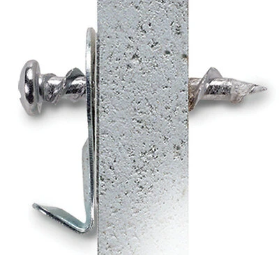 Wall Dog Hanger, Brass, 3-Pk.