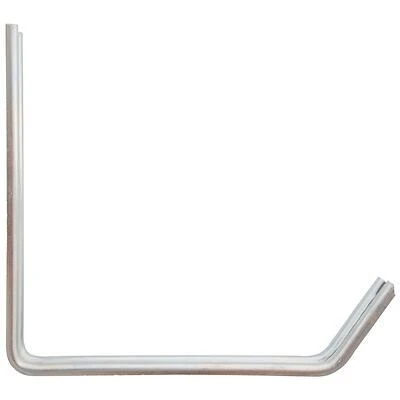 6 x 7 in. Zinc-Plated Small Storage Hook (6-Pack)