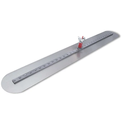 5 In. X 36 In. High Carbon Steel Fresno Finishing Trowel With Wood Handle