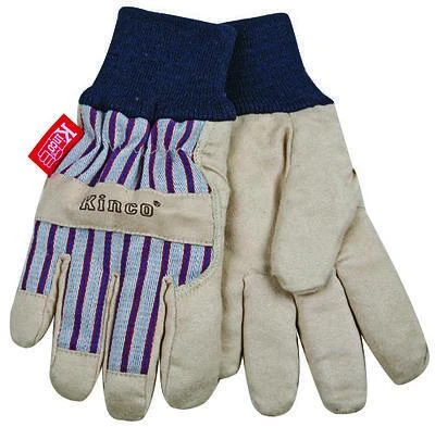 Kinco 1927KW-KM Work Gloves, Lined, Kids Medium