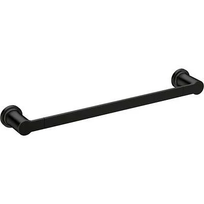 Rinza 18 Inch Towel Bar In Matte Black - Stylish Bathroom Accessory