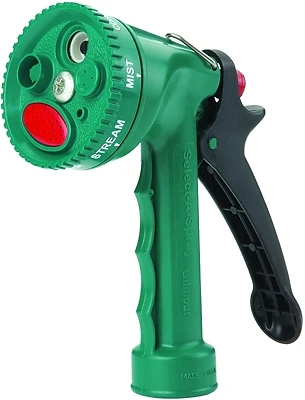 Gilmour - Select-A-Spray Hose Nozzle, 7 Patterns, Rust-Proof Polymer
