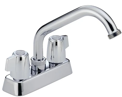 Delta Classic 2131LF Laundry Faucet, 2-Handle, Chrome, Brass
