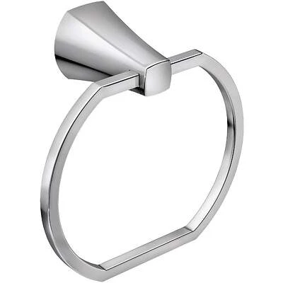 Lindor Towel Ring, Chrome