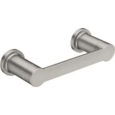 Rinza Wall Mount Pivoting Toilet Paper Holder, Brushed Nickel Finish, Model Y1108bn