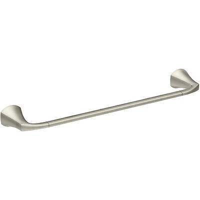 Lindor Towel Bar, Spot-Resistant Brushed Nickel, 18 In.