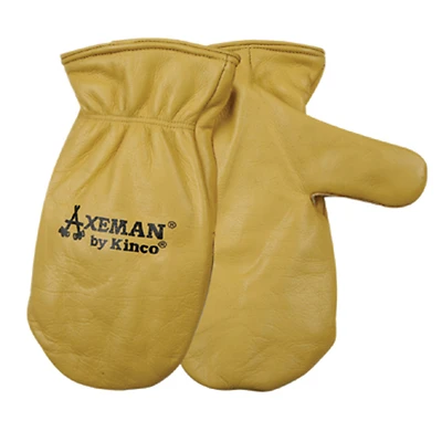 Kinco 1930-L Axeman Grain Cowhide Leather Chopper Mitten, Large