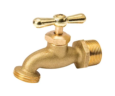 Proline 3/4 In. Mip X 3/4 In. Male Hose Thread Low Lead Hose Bibb