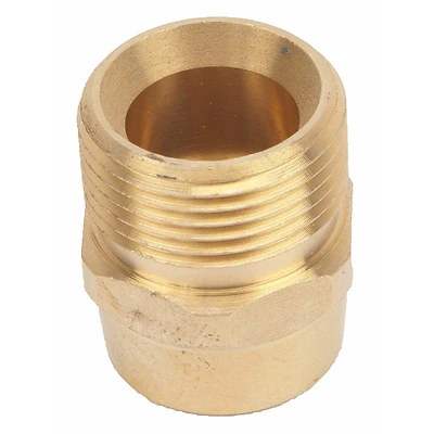 Forney 75114 Screw Nipple, M22 x 1/4 In. Male x FNPT, 5800 Psi