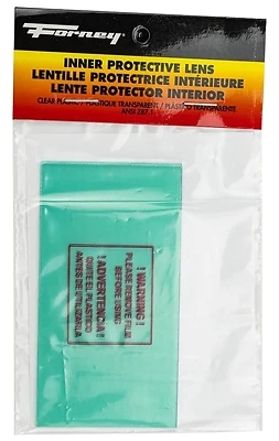 55760 Inner Protective Welding Lens (2-pack) For Easy Weld Helmets, 3.75 X 1.98 In.