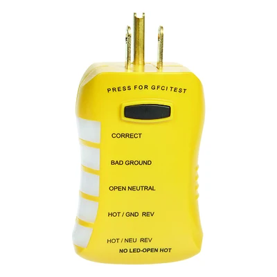 Gardner Bender HGT6520 Stop Shock II GFCI Circuit Analyzer Tester