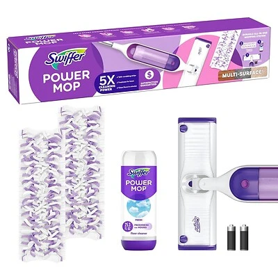 Swiffer 72417 Multi-Purpose Cleaner, 9.7 oz Bottle, Pleasant, Clear