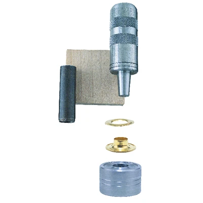 General Tools 71260 Grommet Kit, Brass, 1/4-In., 48-Piece