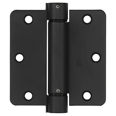 National Hardware N350-827 Spring Door Hinge, Oil-Rubbed Bronze, 3-1/2 In.