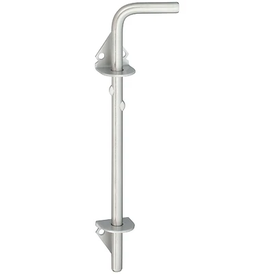 Cane Gate Bolt, Stainless Steel, 1/2 x 12 In.