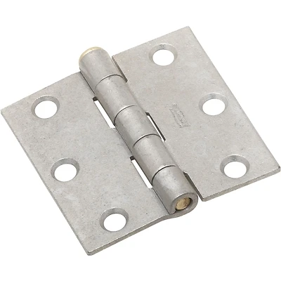 National Hardware Broad Hinge, Galvanized, 2-1/2 In.
