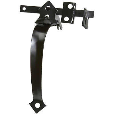 National Hardware N101-451 Thumb Latch, Steel, Black