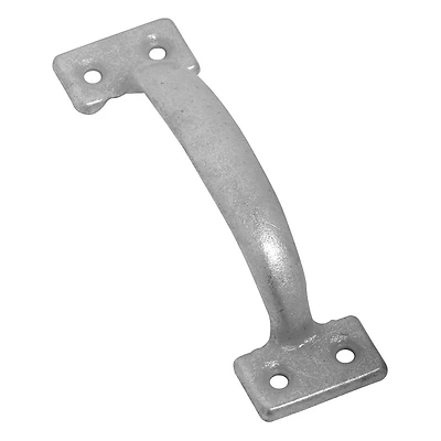 National Hardware N116-731 Door Pull, Galvanized Steel, 6-1/2 In.