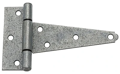 National Hardware N129-395 T-Hinge, Galvanized, 5 In., 48 Lb Capacity
