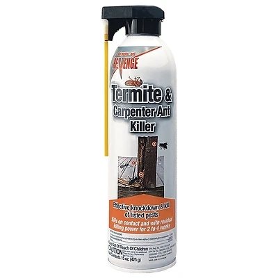 Revenge Termite & Carpenter Ant Killer, Kills on Contact, Long Lasting Control, , 15 oz. Ready-to-Use Aerosol Spray