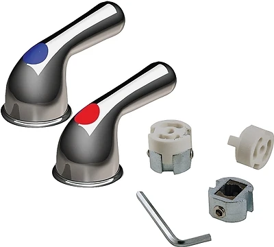 Danco 80022 2-Pack Chrome Lever Faucet Handle, Universal Fit