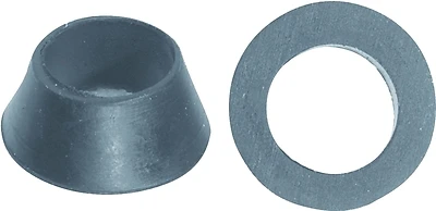 Danco 38807B Slip Joint Washer, 1/2 In. ID x 7/8 In. OD, Rubber, 5 Pk