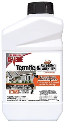 Bonide 4617 Revenge Termite and Carpenter Ant Killer, 32 oz. Concentrate