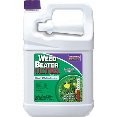 Bonide 308 Weed Beater Ultra Liquid Weed Killer Spray, 128 oz.