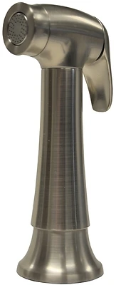 Transitional Side Spray Faucet Head, Brushed Nickel