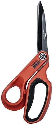 9.5 In. Titanium Coated Offset Left Hand Tradesman Shears Cw10tl