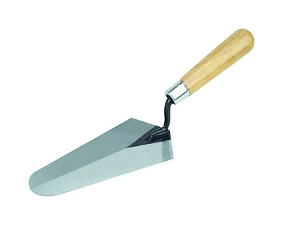 Marshalltown 18727 Gauging Trowel, 7 In. Steel Blade, Hardwood Handle