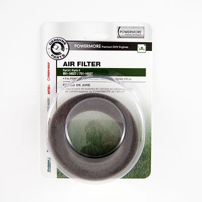 Arnold 490-200-M055 Air Filter, Powermore 140cc Foam, 6.5 In.