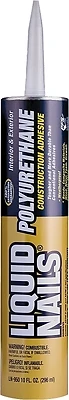Liquid Nails LN-950 Polyurethane Construction Adhesive, Tan, 10 oz