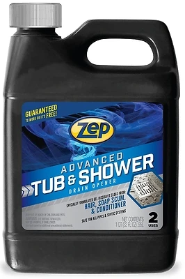 Zep U49210 Advanced Tub & Shower Drain Opener, 32 oz.